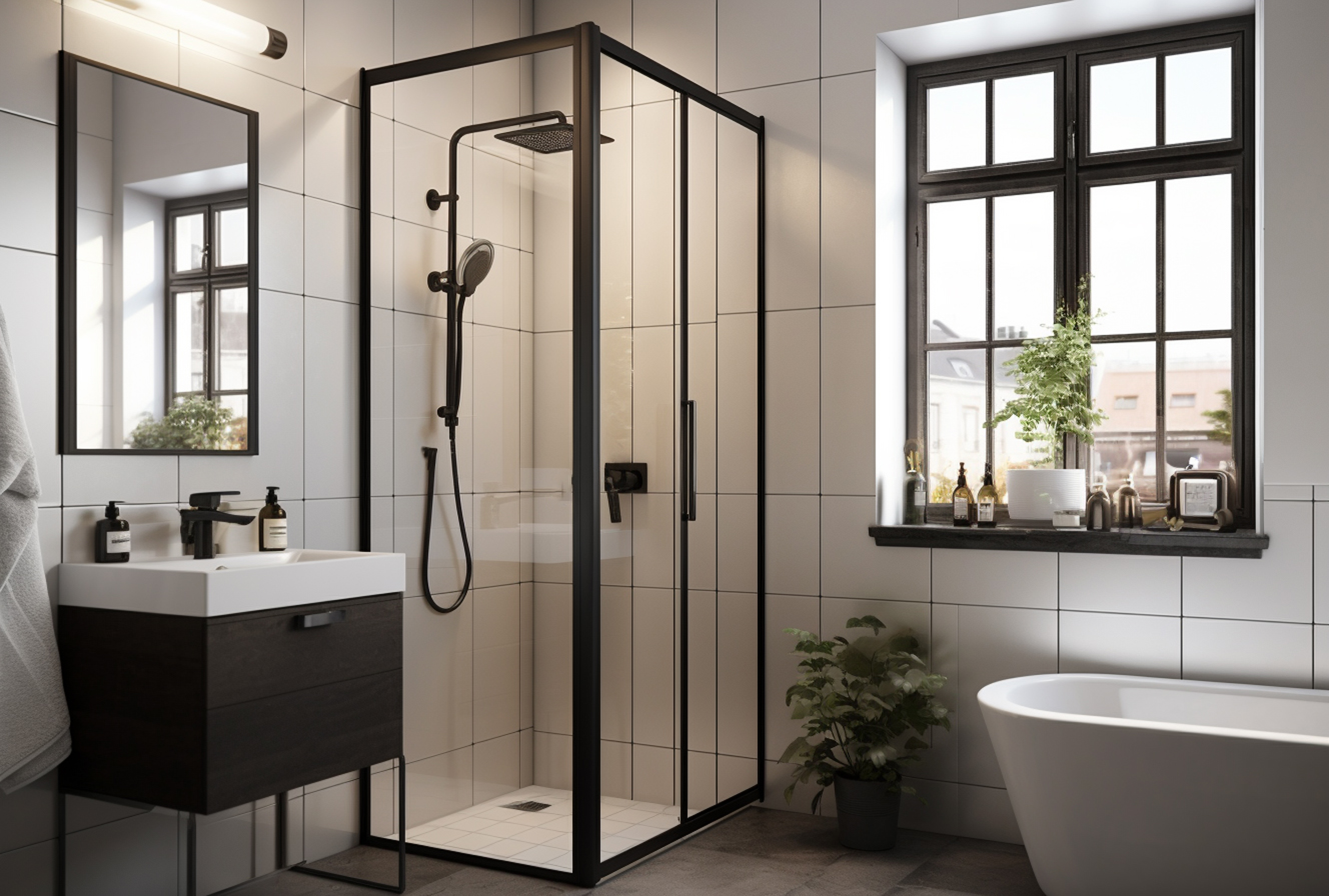 Shower Partition